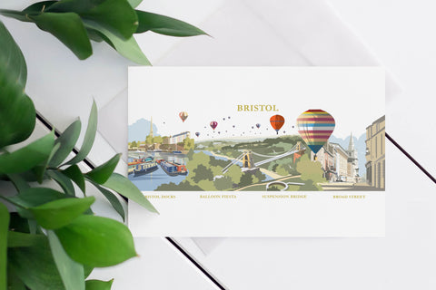 Bristol Postcard Pack of 8