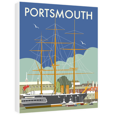 HMS Warrior, Portsmouth - Canvas