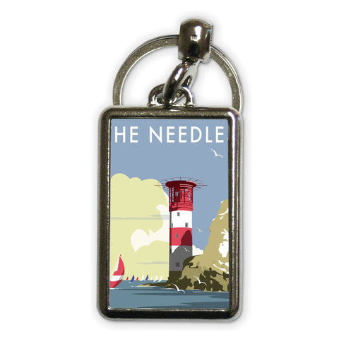 The Needles Metal Keyring