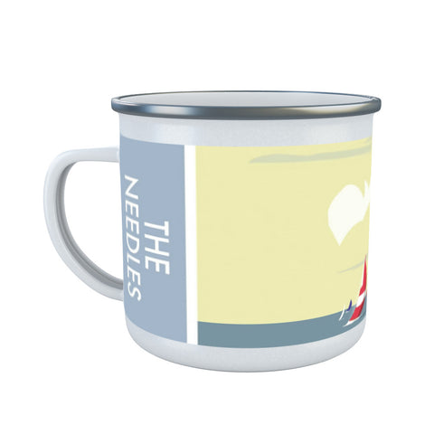 The Needles Enamel Mug