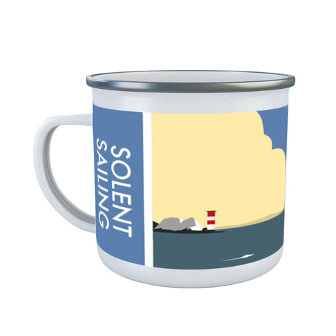 Solent Sailing Enamel Mug