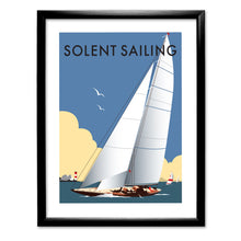 Load image into Gallery viewer, Solent Sailing Art Print