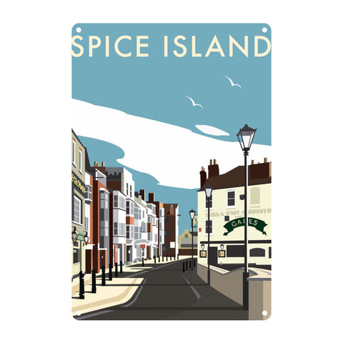 Spice Island Metal Sign