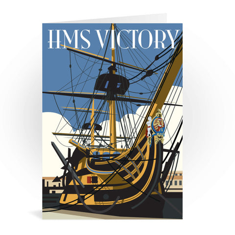 HMS Victory Greeting Card