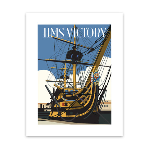 HMS Victory Art Print