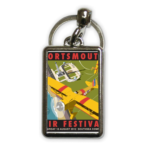 Portsmouth Air Festival Metal Keyring