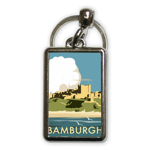 Bamburgh Metal Keyring