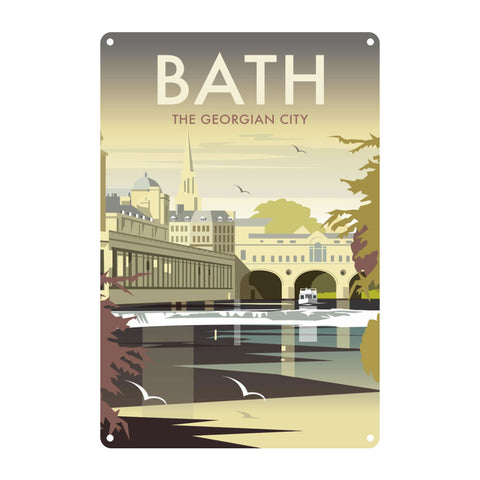 Bath Metal Sign