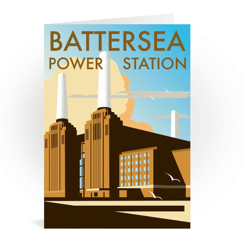 Battersea Power Station Greeting Card