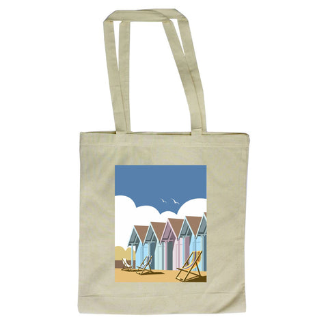 Beach Huts Tote Bag