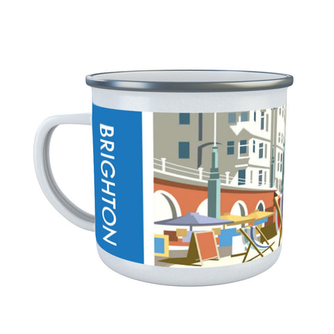 Brighton Enamel Mug