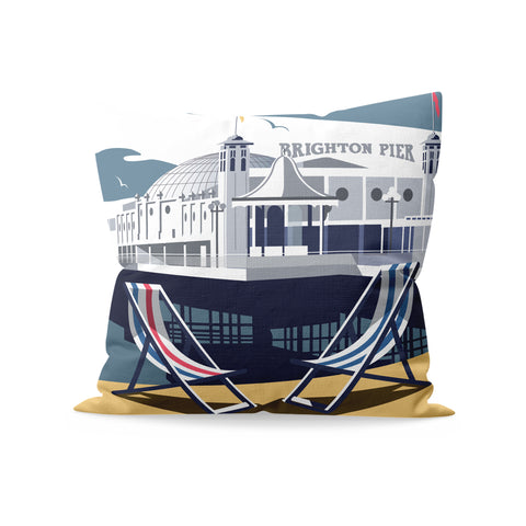 Brighton Pier Cushion