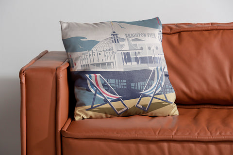 Brighton Pier Cushion