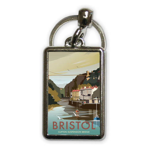 Bristol Metal Keyring