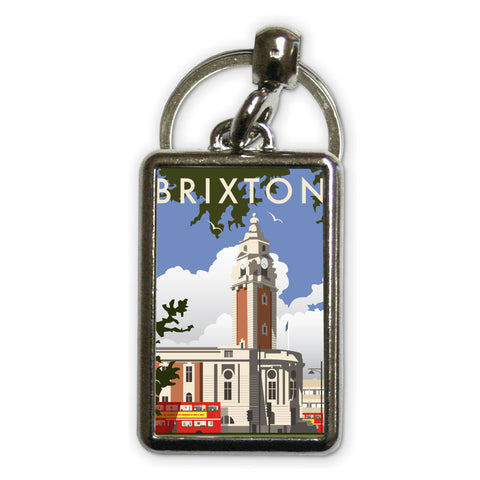 Brixton Metal Keyring