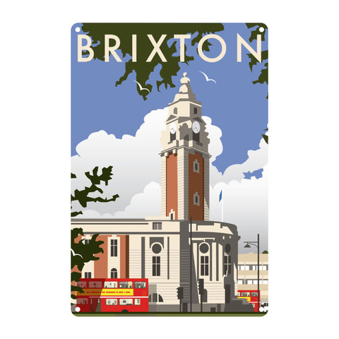 Brixton Metal Sign