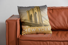 Load image into Gallery viewer, Brooklyn Bridge Cushion