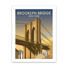 Load image into Gallery viewer, Brooklyn Bridge Art Print