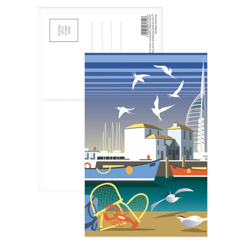 The Camber, Portsmouth Postcard Pack of 8