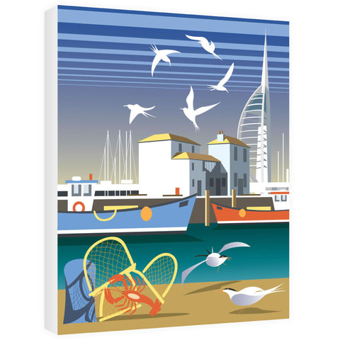 The Camber, Portsmouth - Canvas