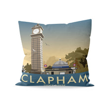 Load image into Gallery viewer, Clock Tower, Clapham Cushion