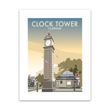 Load image into Gallery viewer, Clock Tower, Clapham Art Print