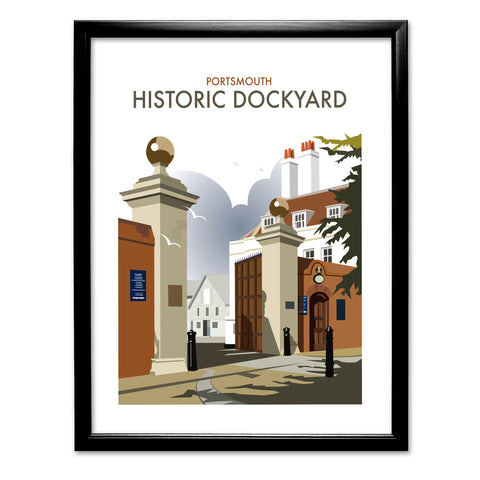 Portsmouth Dockyard Art Print