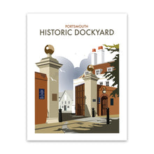Load image into Gallery viewer, Portsmouth Dockyard Art Print