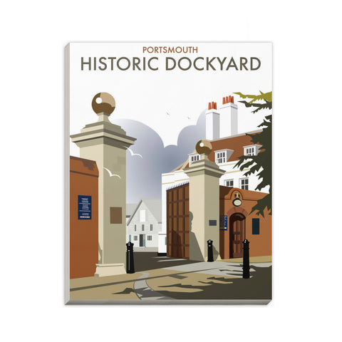 Portsmouth Dockyard A6 Notepad