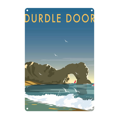 Durdle Door Metal Sign