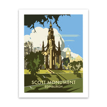 Load image into Gallery viewer, Scott Monument, Edinburgh Art Print