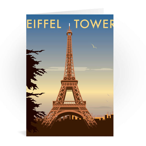Eiffel Tower Greeting Card