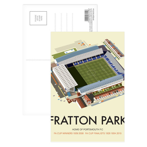 Fratton Park Postcard Pack of 8