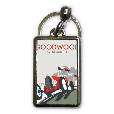 Goodwood Metal Keyring