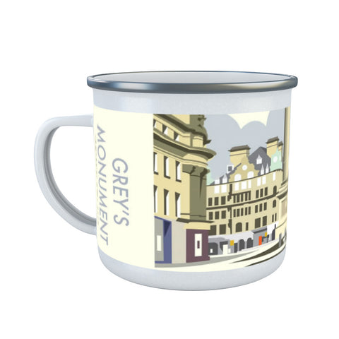 Greys Monument, Newcastle Enamel Mug