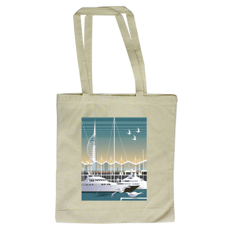 Gunwharf Quays Tote Bag