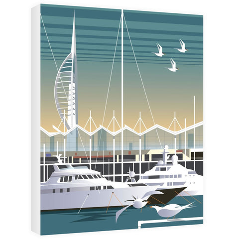 Gunwharf Quays, Portsmouth - Canvas