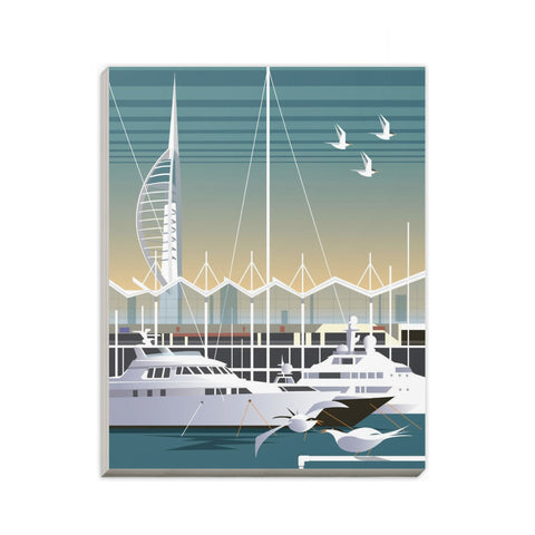 Gunwharf Quays A6 Notepad