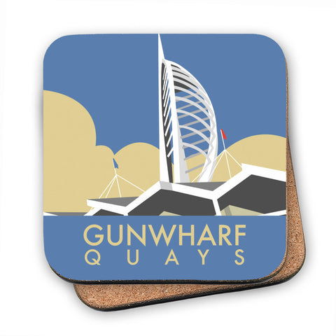 Gunwharf Quays, Portsmouth - Cork Coaster
