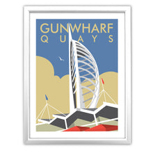 Load image into Gallery viewer, Gunwharf Quays (V2) Art Print