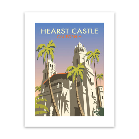 Hearst Castle, California Art Print