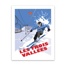 Load image into Gallery viewer, Les Trois Vallees Art Print