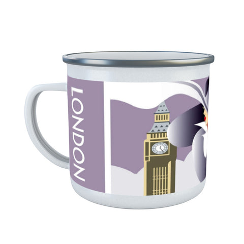 London Enamel Mug
