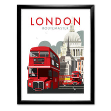 Load image into Gallery viewer, London Routemaster Art Print