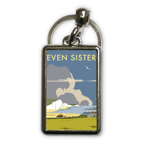 Seven Sisters Metal Keyring