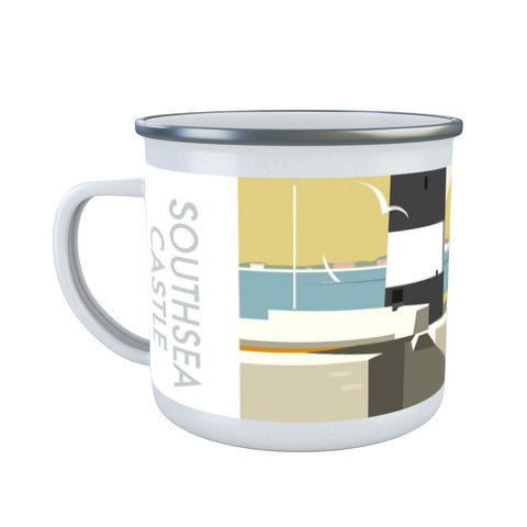 Southsea Castle Enamel Mug