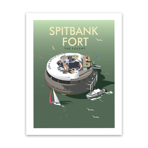 Spitbank Fork Art Print