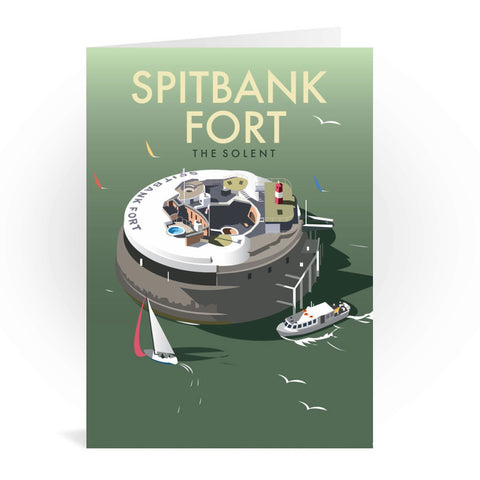 Spitbank Fork Greeting Card