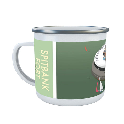 Spitbank Fork Enamel Mug