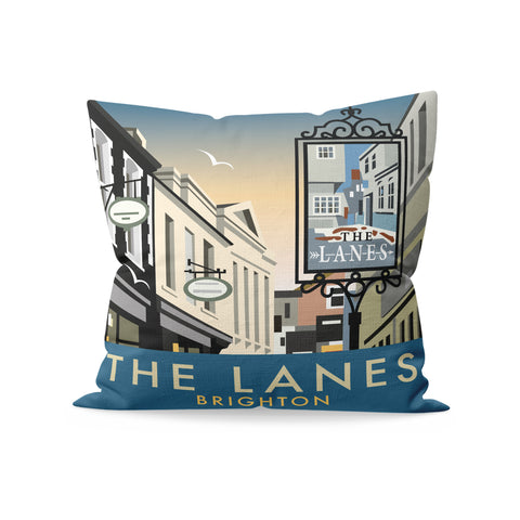 The Lanes, Brighton Cushion